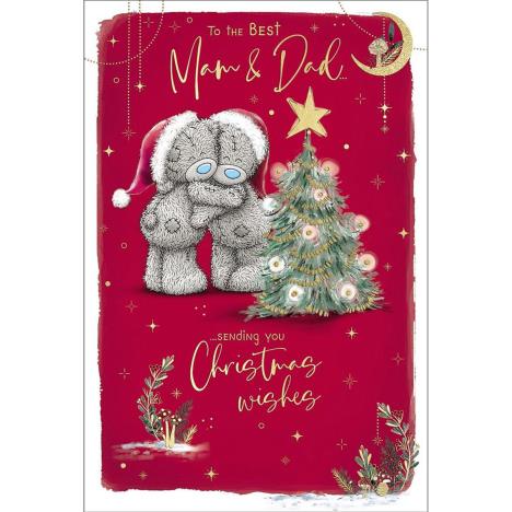 The Best Mum & Dad Me to You Bear Christmas Card £3.59